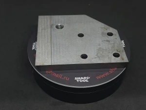 Нож обрубания кромки 110х100х10мм_ неподвижный Filato (2)