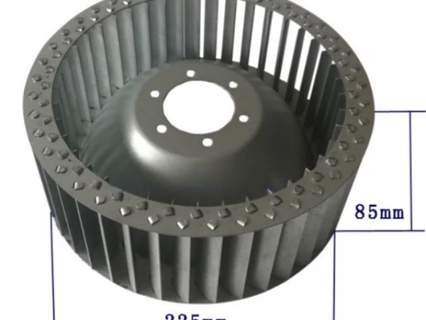 54450021100 Крыльчатка, вентилятор 225х85 вакуумного насоса Becker (10)
