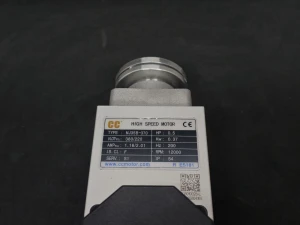 Электродвигатель узла чистовой обрезки кромки 0.37KW200HZ12000RPM-L (левый) CCMotor (2)