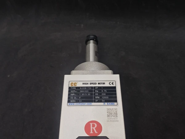 Электродвигатель узла фрезеровки 0.75KW200HZ12000RPM-R (правый) CCMotor (3)